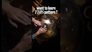 Learn Handpan Patterns With Me #handpan #new #tutorial #music #musician #fropan #pnw #drums