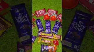 Satisfying video Asmr lollipops candy and chocolate gummy candy unboxing video Asmr