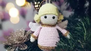 Little crochet angel Free amigurumi pattern