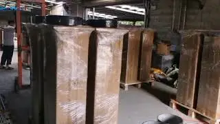 Security retractable road block barriers automatic rising bollard
