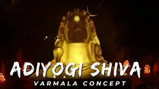 Adi Yogi Shiva statue Varmala Projection | Bride Groom Entry | Wedding Entry