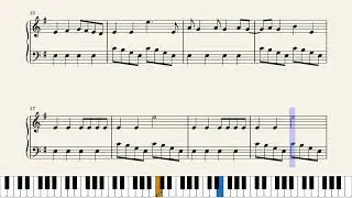 Teeth by 5 seconds of summer/piano sheet music🎹Beginner