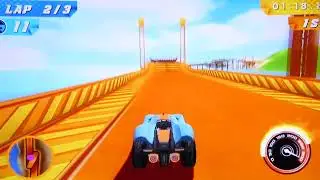 Hot Wheels Track Attack (Wii) Bridge Race