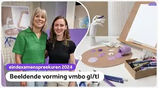 Examenspreekuur beeldende vorming vmbo gl/tl met Renske en Janneke