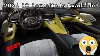 You Can Order A 2021 C8 Corvette.