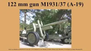 122 mm gun M1931/37 (A-19)