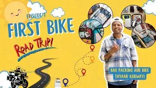 First bike road trip ki tayaari |EP-1🇮🇳 #3nauticalmiles #biketrip #couple #roadtrip #exploreindia 