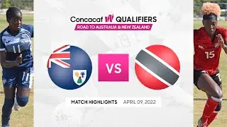 Concacaf Women Qualifiers GS 2022 Highlights: Turks and Caicos vs Trinidad and Tobago