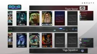 FaceIt Invitational 결승 Vega Squadron vs Team Secret 1경기