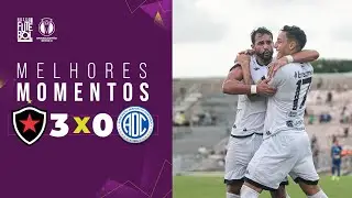 CEIFADOR GUARDOU; MICHAEL MILAGROSO; TUDO BELO - Botafogo 3x0 Confiança - Melhores Momentos Série C