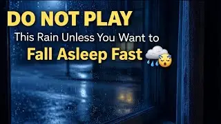DO NOT PLAY This Rain Unless You Want to Fall Asleep Fast 🌧️😴