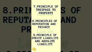 Principles of Tort.💫 #law #lawyer #legal #lawyers #attorney #lawschool #lawfirm #lawstudent