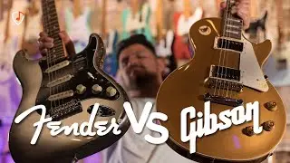Fender VS Gibson &iquest;Cu&aacute;l es mejor?