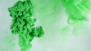 4K Ink Drop/Paint in water Green - Free Stock Footage