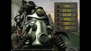 Fallout (1997, Interplay, Windows 95) - Intro Movie and Title Screen
