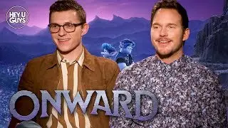 Chris Pratt & Tom Holland Interview - Pixar's Onward