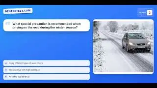 DGT Test 2026 🚗 Visibility & Road Hazards | Spanish Driving Theory Test