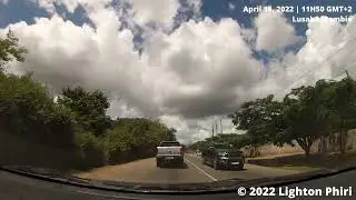 [Roads] Lusaka, Zambia | Leopards Hill Road, Leopards Hill Mall &rarr; Emerald Park Estate | April 2022