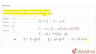 The are three vectors a = hati+hatj, b = hatj+hatk and hatc = x hata + y hatb. If the vectors ha...