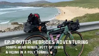 Scotland | Outer Hebrides Ep.2 | To the Butt of Lewis & Waiting Out a Storm in a Polytunnel 🌧️