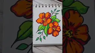 How to draw flowers#ytshorts#flower#drawing#viral#shortvideo
