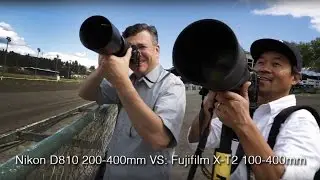 Джон и Чон соревнуются: Fuji X-T2 против Nikon D810