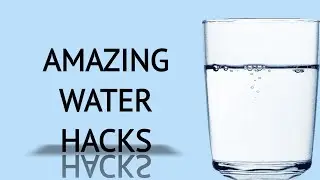 AMAZING WATER TRICKS YOU SHOULD TRY AT HOME|WATER EXPERIMENT