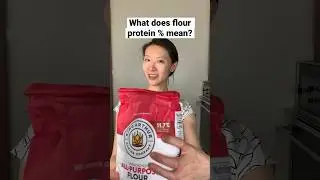 Bite-Size Cooking Science Ep. 24 | what does flour protein percentage mean? #cookingscience