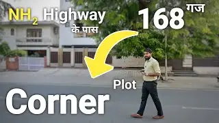 Corner Plot in Agra for sale near NH2 Highway | Property in Agra for sale