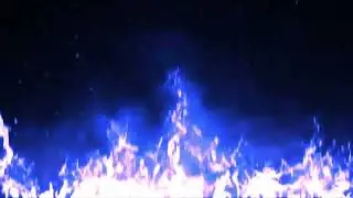 An HD  purple fire screen for exactly 2 hours maybe