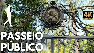 PASSEIO P&Uacute;BLICO: Andando no belo parque no Centro do Rio de Janeiro - RJ