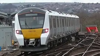 Brand New Thameslink Desiro City Class 700 - 700110 Daylight Test Run At Brighton