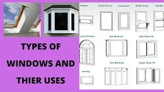 Types of Windows/ Uses of Window/Building Window