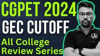 CGPET CUTOFF 2024 | 🔴CGPET 2024 CRASH COURSE | #cgpet #cgpat #cgppht