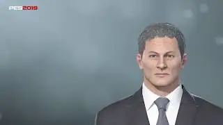 Solskjaer PES 2019 face build coach version