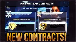NEW CONTRACTS/BOUNTIES ADDED to INFINITE WARFARE! (ACCESSORY HACK / 600 SALVAGE / 60 KEYS)