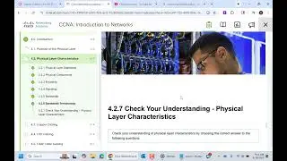 CCNA Intro to Networks - Module 4 Physical Layer