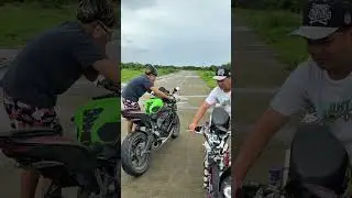 6000cc SuperBike VS Raider E-Bike DragRace! (Boss Lucio at mga Bisaya nagulat may ZX10R akooo)
