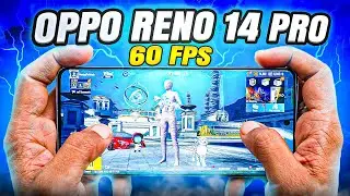 OPPO Reno 14 Pro - BGMI Test with FPS Meter 🔥