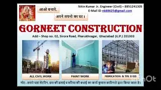 All civil work, Paint work and Fabrication & Tin shed work per good rate