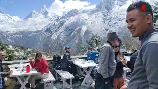 Winter hiking to Everest view hotel || World's highest situated hotel, Hotel Everest view