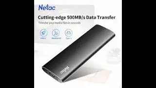 REVIEW Netac ZSLIM SSD External Portable SSD 2TB 1TB 500GB 250GB Hard drive USB 3 1 Type C External