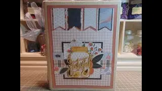 Button farm club chipboard album