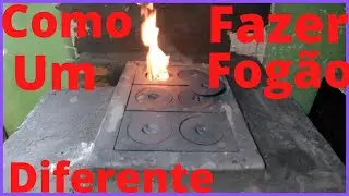Como fazer um fogão com forno em baixo diferenciado dos outros já visto na internet (passo a passo)
