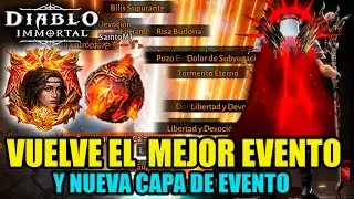 CONSIGUE LA NUEVA CAPA ROJA y GEMAS X2 en Diablo Immortal 💥