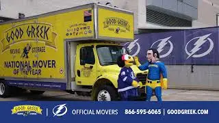 Good Greek Moving & Storage - Official Movers of the Tampa Bay Lightning