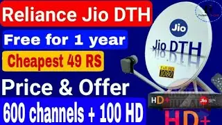 Jio DTH Launch Date 2018.Unboxing and And Review 🔥🔥