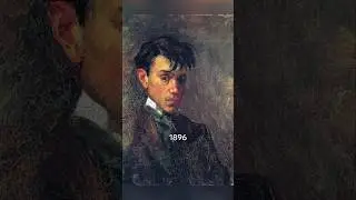 The First and Last Self Portrait of Pablo Picasso #history #painting #picasso