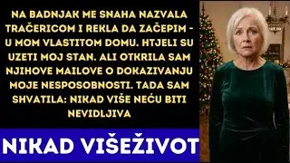„Začepi, tračaro” — rekla je moja snaha na Božić… pa sam joj dala okrutnu lekciju.