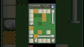Pushing Machine (Genius) Level Puzzle 694 - Perfect Solution